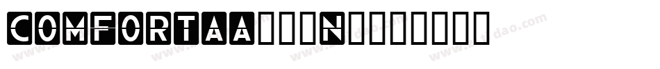 Comfortaa-YJnL字体转换