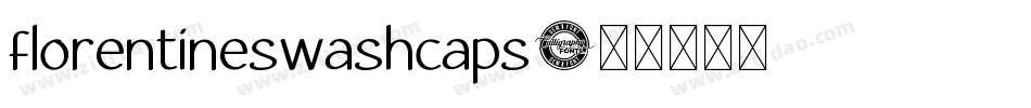 florentineswashcaps字体转换