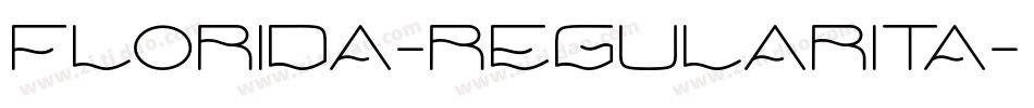 Florida-RegularIta字体转换