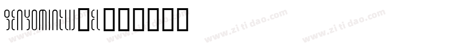GenYoMinTW-EL字体转换