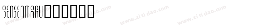 gensenmaru字体转换