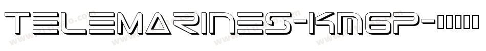 TeleMarines-Km6p字体转换