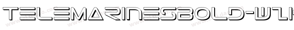 TeleMarinesBold-wzKZ字体转换
