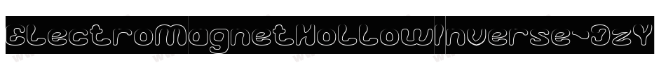 ElectroMagnetHollowInverse-JzYx字体转换