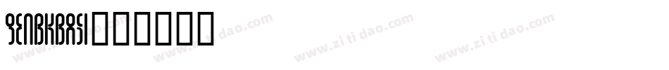 GenBkBasI字体转换