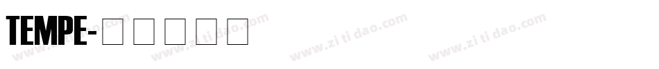 TEMPE字体转换