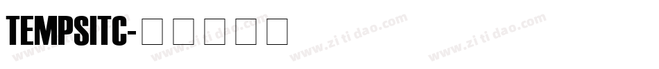 TEMPSITC字体转换
