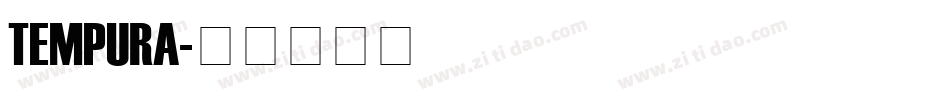 TEMPURA字体转换