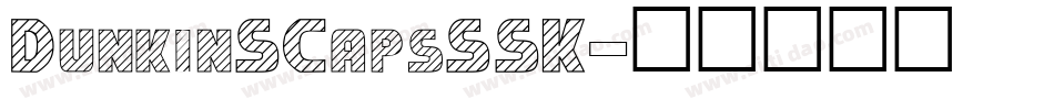 DunkinSCapsSSK字体转换