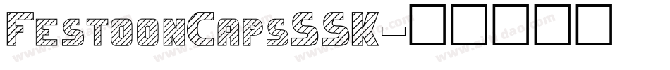 FestoonCapsSSK字体转换