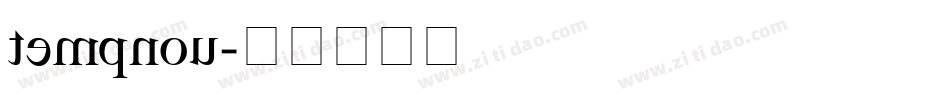 tempnou字体转换