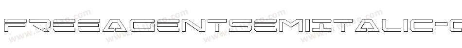 FreeAgentSemiItalic-oV1q字体转换 FreeAgentSemiItalic-oV1q字体转换