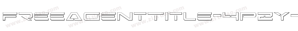 FreeAgentTitle-4PZY字体转换