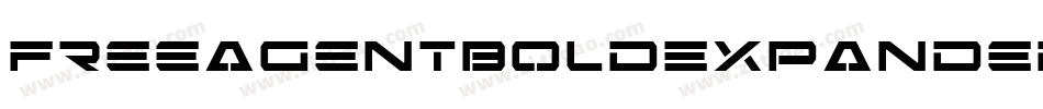 FreeAgentBoldExpanded-KzOW字体转换