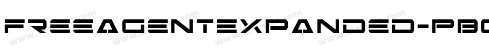 FreeAgentExpanded-PBOP字体转换