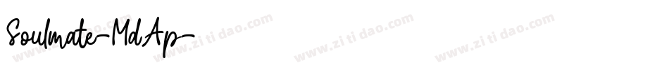Soulmate-MdAp字体转换