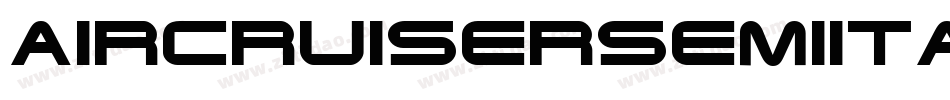 AircruiserSemiItalic-gYM4字体转换