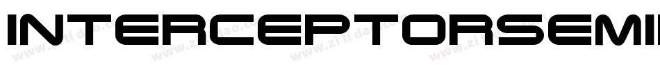 InterceptorSemiItalic-v9x4字体转换