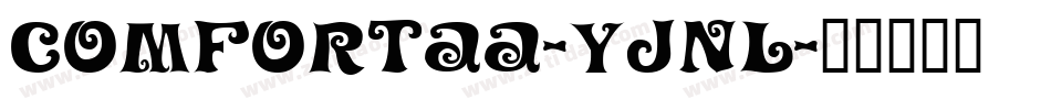 Comfortaa-YJnL字体转换
