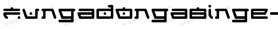 FungaDongaBinge-n1YP字体转换