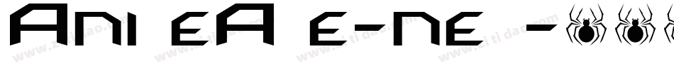 AnimeAce-neP字体转换