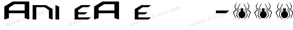 AnimeAce20BB字体转换
