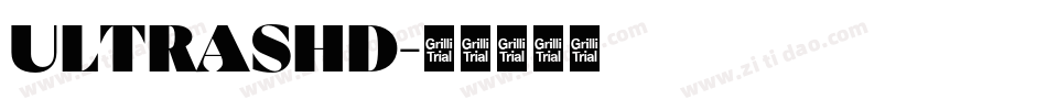 ULTRASHD字体转换