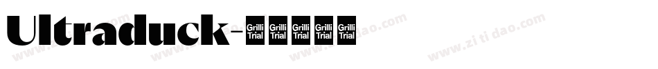 Ultraduck字体转换