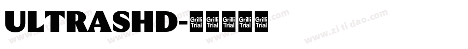 ULTRASHD字体转换