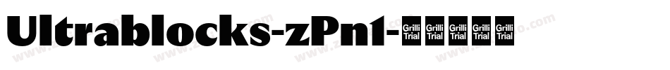 Ultrablocks-zPn1字体转换