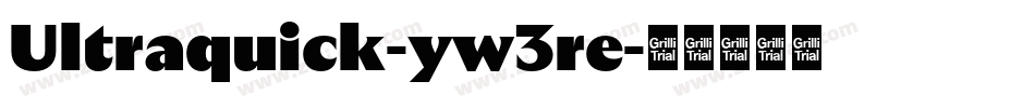 Ultraquick-yw3re字体转换