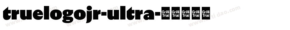 truelogojr-ultra字体转换 truelogojr-ultra字体转换