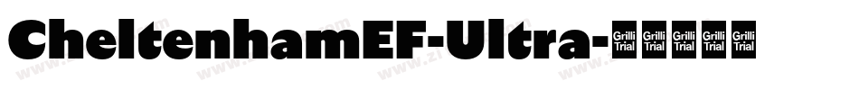 CheltenhamEF-Ultra字体转换