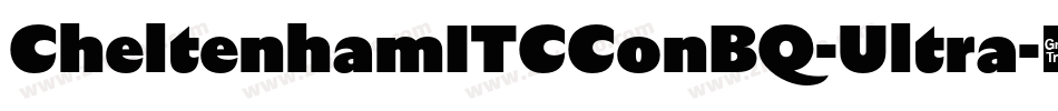 CheltenhamITCConBQ-Ultra字体转换