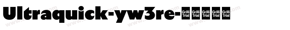 Ultraquick-yw3re字体转换