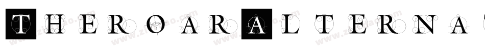 TheroarAlternate-4BgmB字体转换
