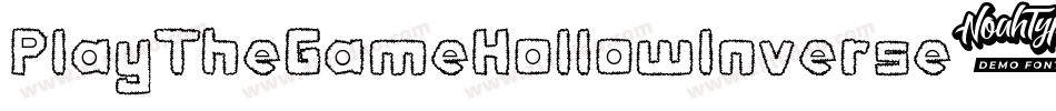 PlayTheGameHollowInverse-5q7L字体转换 PlayTheGameHollowInverse-5q7L字体转换