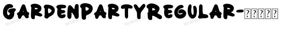 GardenPartyRegular字体转换