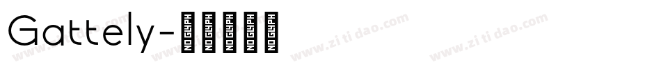 Gattely字体转换
