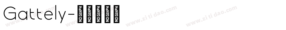 Gattely字体转换