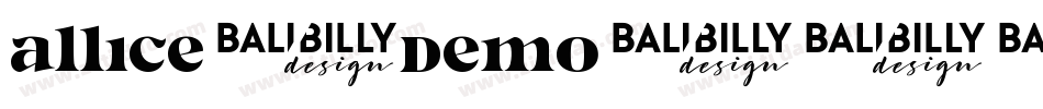 Allice-Demo字体转换