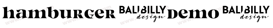 Hamburger-DEMO字体转换