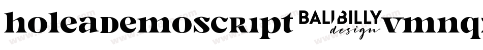 HoleaDemoScript-vmnqZ字体转换