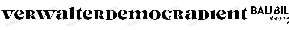 VerwalterDemoGradient-nRAaV字体转换