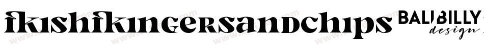 fishfingersandchips-DEMO字体转换