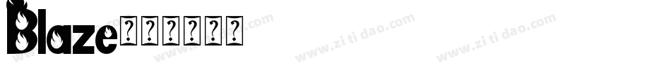 Blaze字体转换