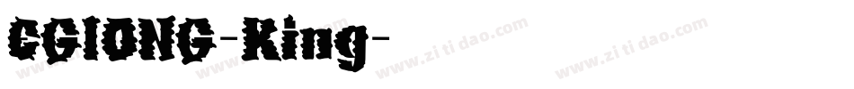 EGIONG-King字体转换