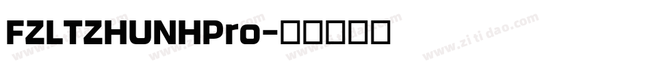 FZLTZHUNHPro字体转换