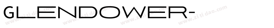 Glendower字体转换