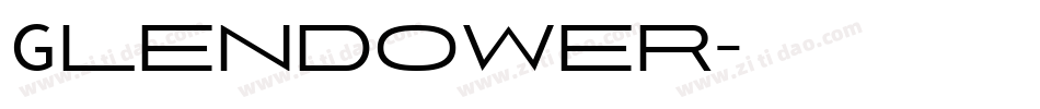 Glendower字体转换